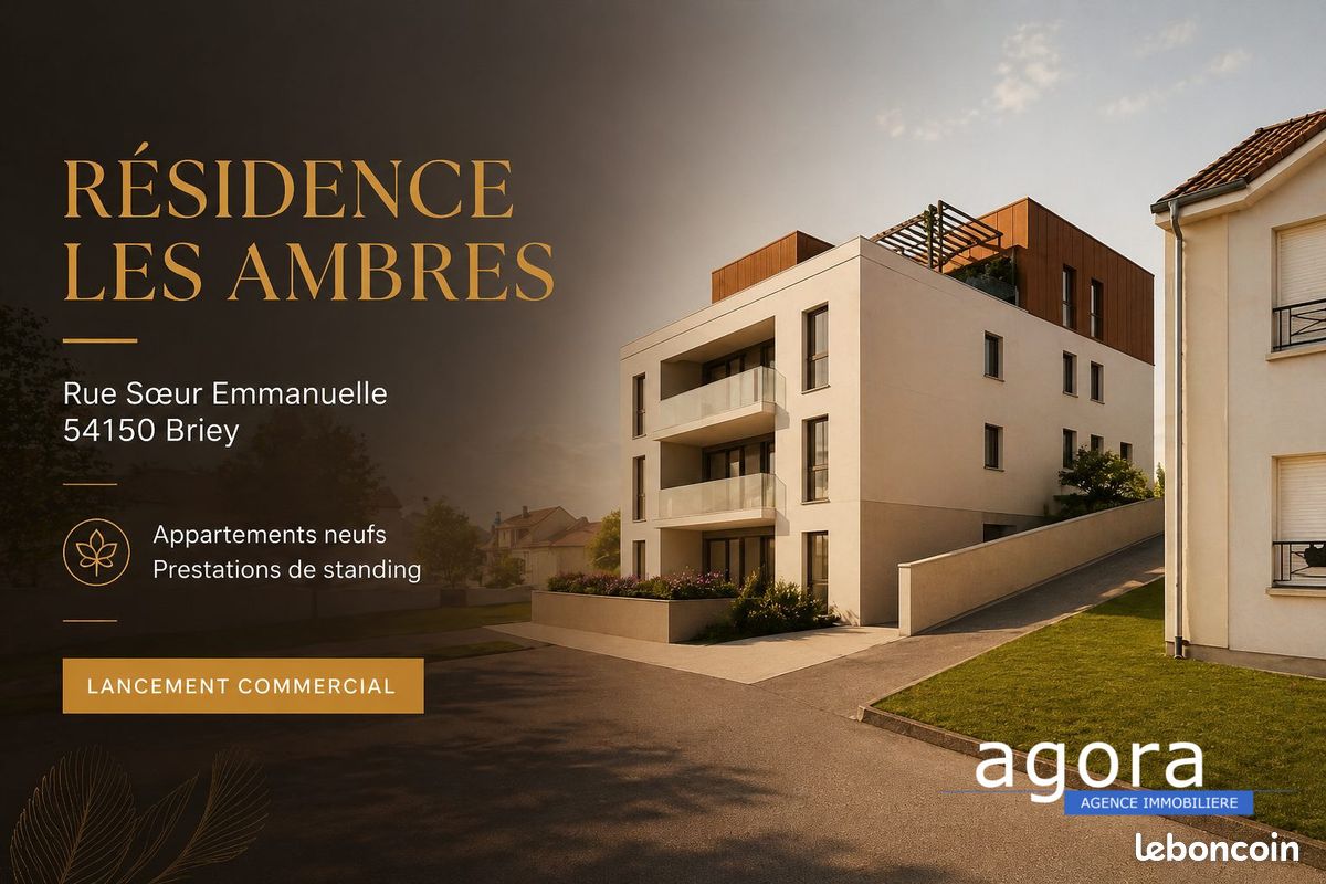 Appartement 2 pièces 52 m² · à Val de Briey · 52 m² · 168 980 €