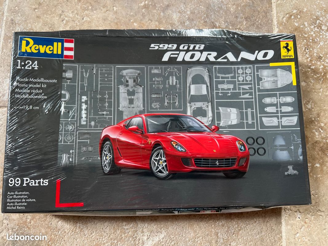 Prototype OV Ferrari 348 GTB, échelle 1/24, Heco Miniatures, Résine, Occasion