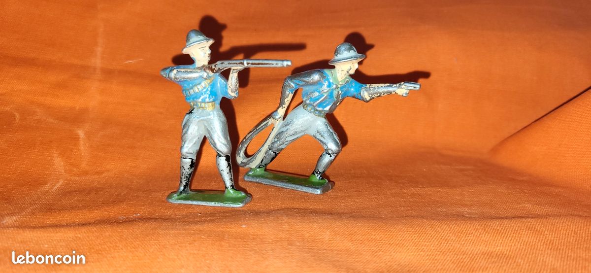 CBG Mignot Petit soldat chemin de fer figurine PLM chef de gare ? marin