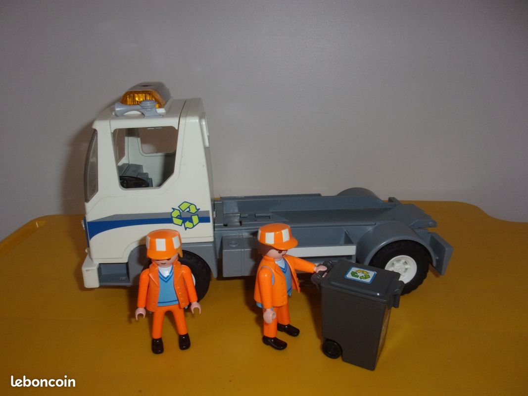 Playmobil 4418 Camion Poubelles - Neuf Sous Boîte - Année 2006