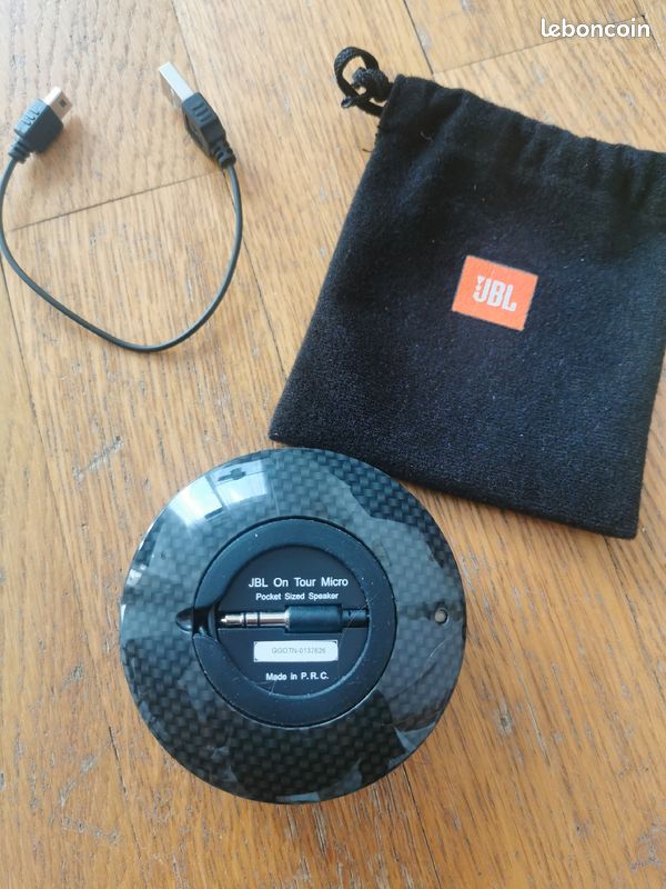 JBL On Tour Micro Noir Enceinte ultra-portable Photo, audio vidéo