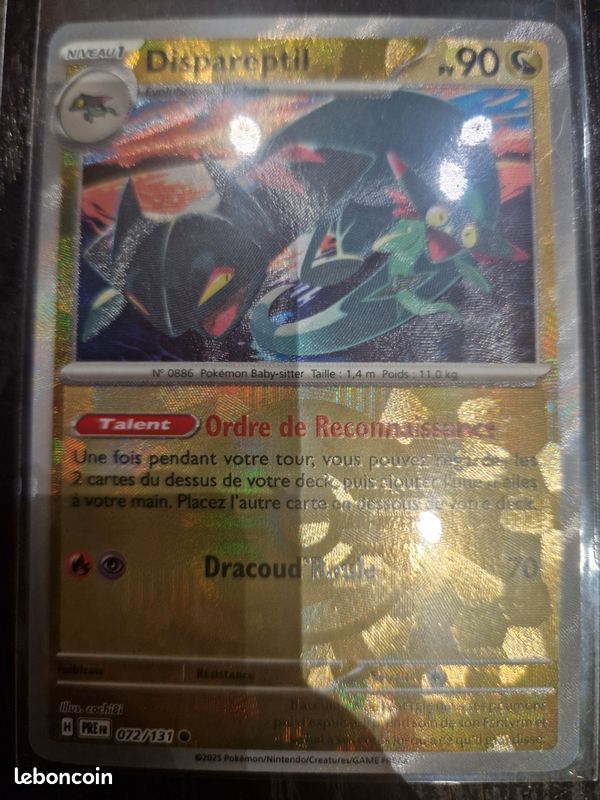 Dispareptil Pokeball 072/131 - Evolutions Prismatiques (image 1)