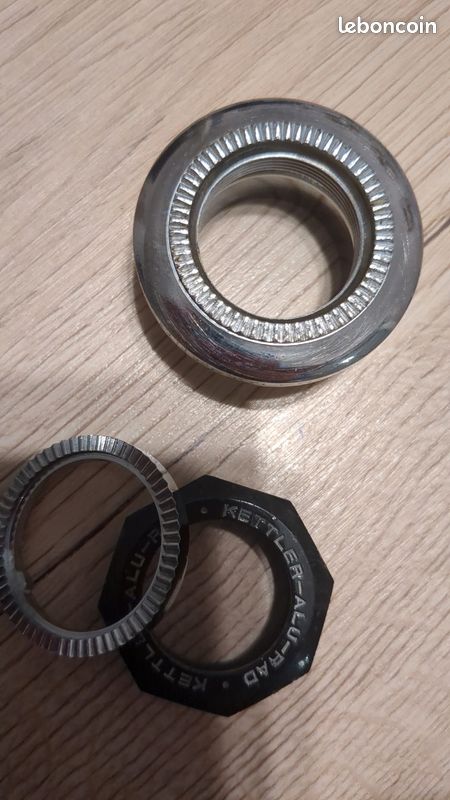 Jeu de Direction Vélo V BIKE A-Head Acier 1-1/ 8 Chromé pas cher