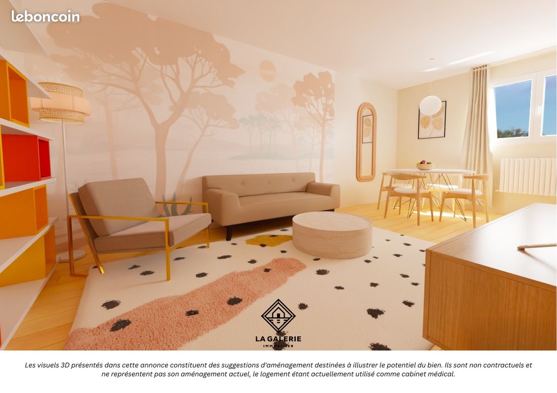 Appartement 3 pièces 51 m² · à Nancy · 51 m² · 120 000 €