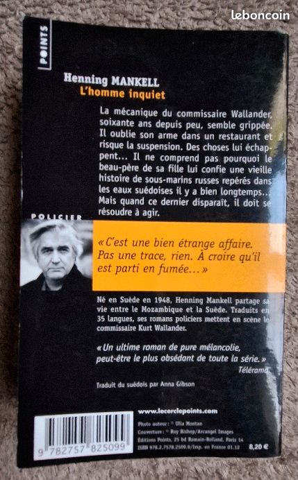 Henning MANKELL – Plusieurs titres, tarif dégressif – LH94 (image 16)