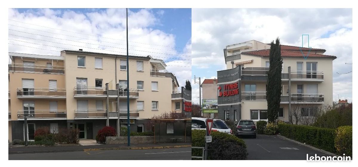 Appartement 2 pièces 37 m² · à Clermont-Ferrand · 37 m² · 580 €