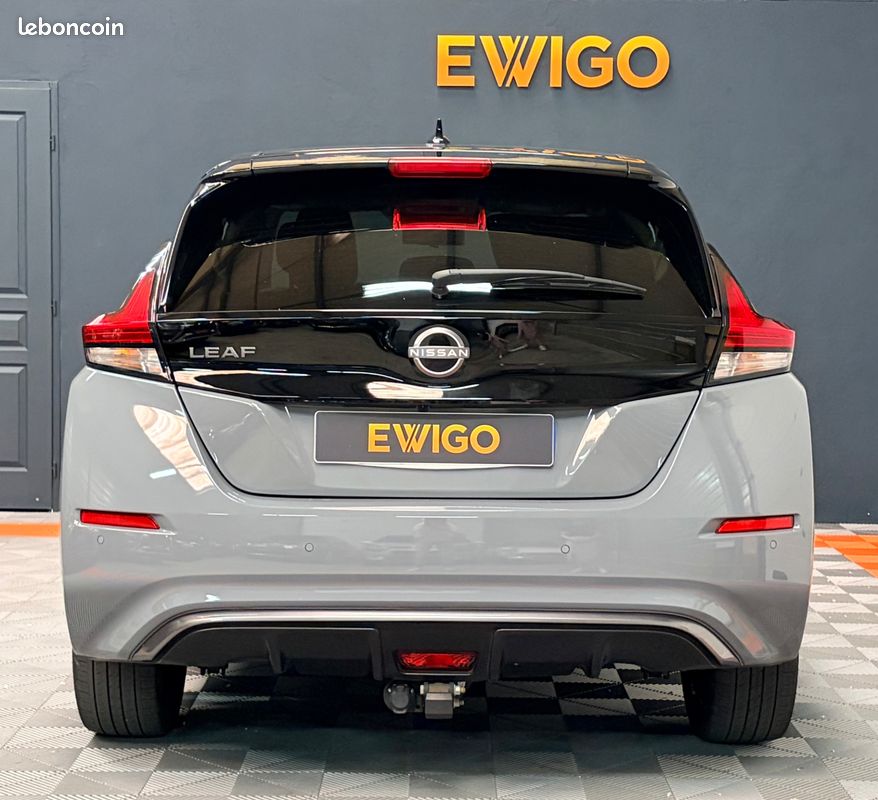 Nissan leaf electric 215 ch 62kwh tekna bva fixation porte velo + full entretien nissan + pack roues hiver (image 3)