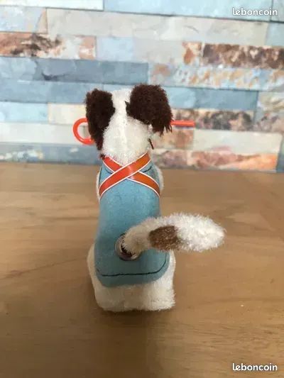 Jouet Mécanique Ancien - Chien Marcheur Max Carl - Années 1950 - Allemagne