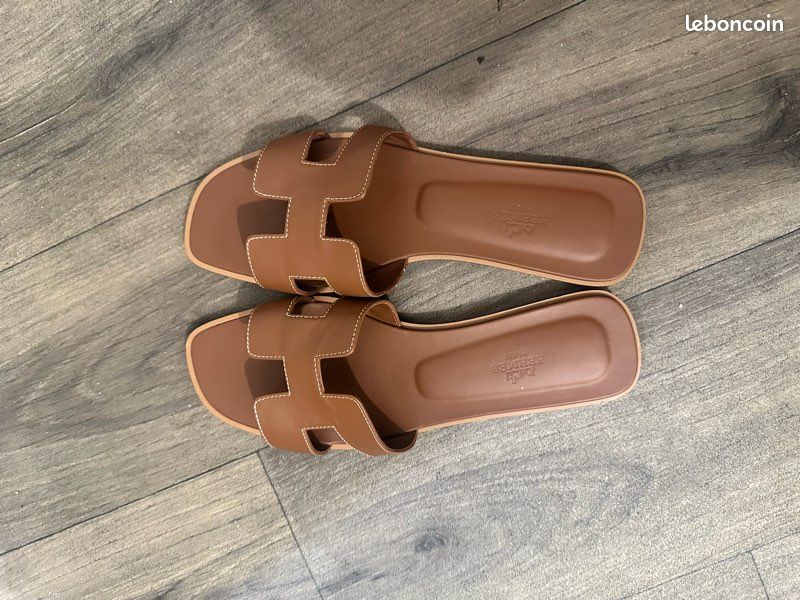 Marron Sandale Hermes Femme Oran Sandale Hermes Oran Chaussures