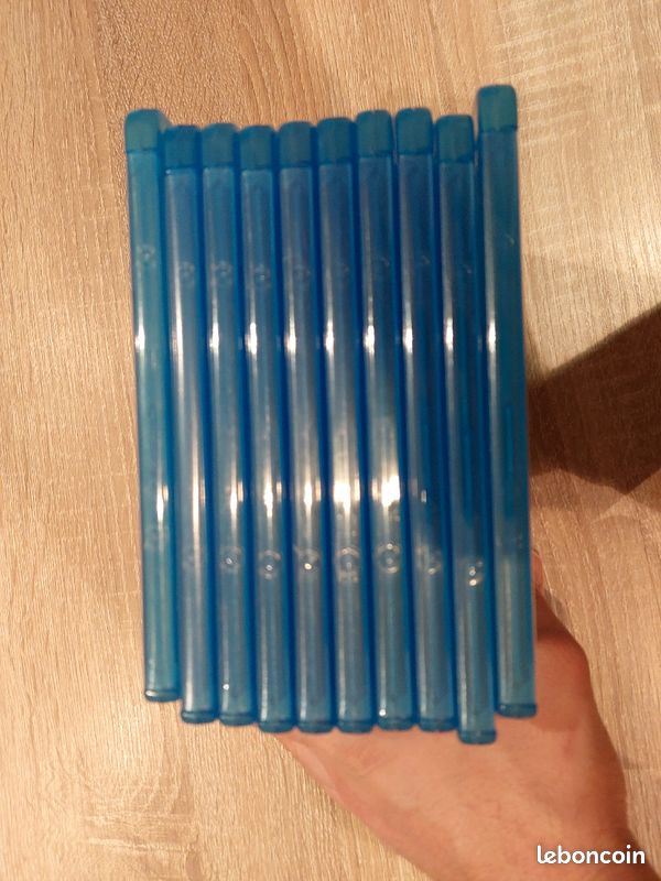 Boîtiers Blu-ray Double Viva Elite Slim 6mm - Lot De 5 Étuis Bleus Standard Industrie