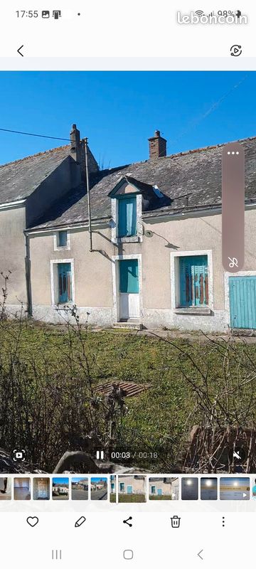 Maison 3 pièces 100 m² · à Huisseau-sur-Mauves · 100 m² · 45 000 €