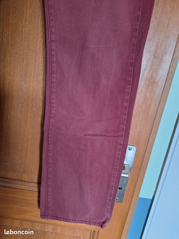 Jean couleur brique - taille 46 (image 5)