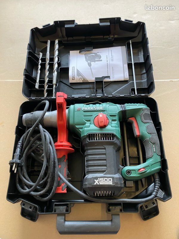Marteau perforateur burineur Parkside 1500 Bricolage