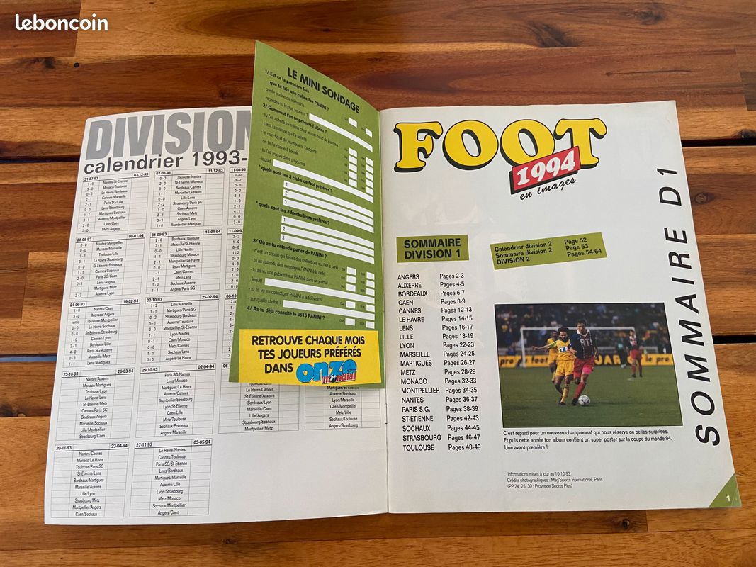 Sticker n. 185 - Patrick Valéry - FOOT 1994-1995 Panini