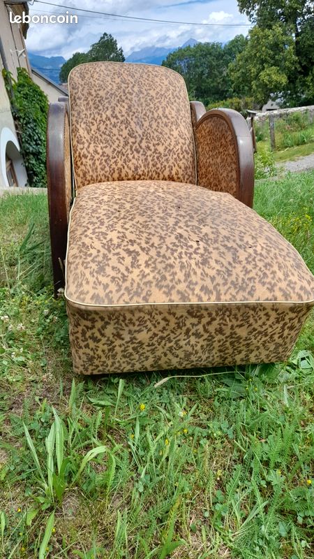 Fauteuil relax Art déco (image 7)