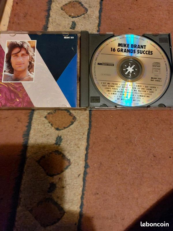 16 grands succes - mike brant - Cd album (image 2)