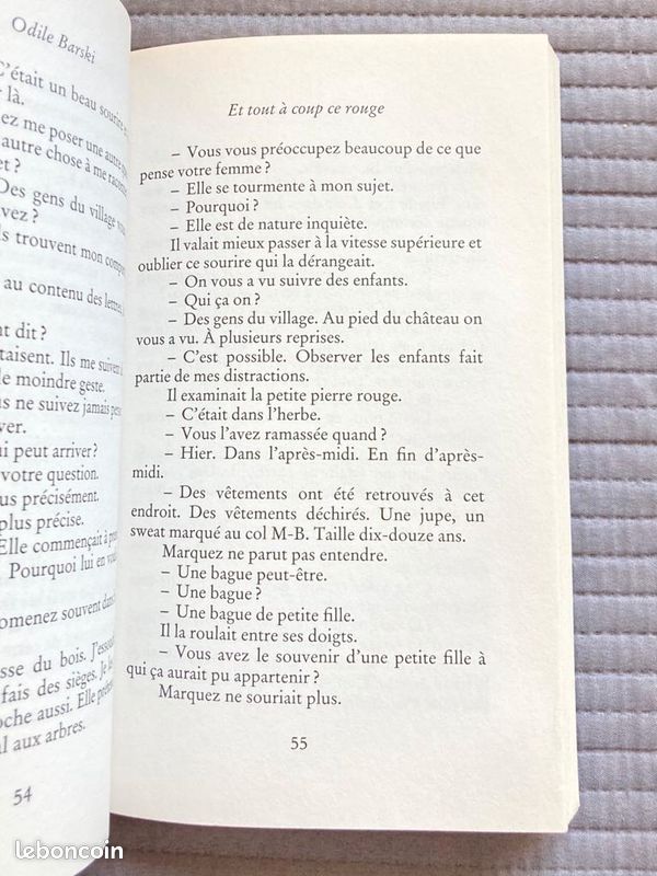 Et tout à coup ce rouge : Odile Barski (image 4)