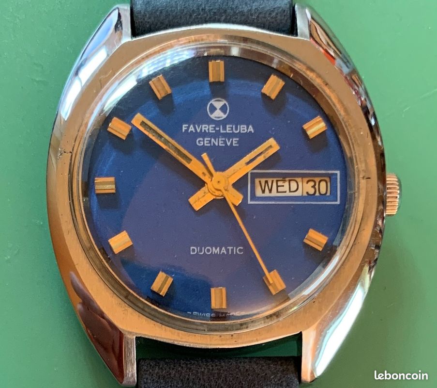 Montre automatique FAVE-LEUBA Duomatic (image 1)