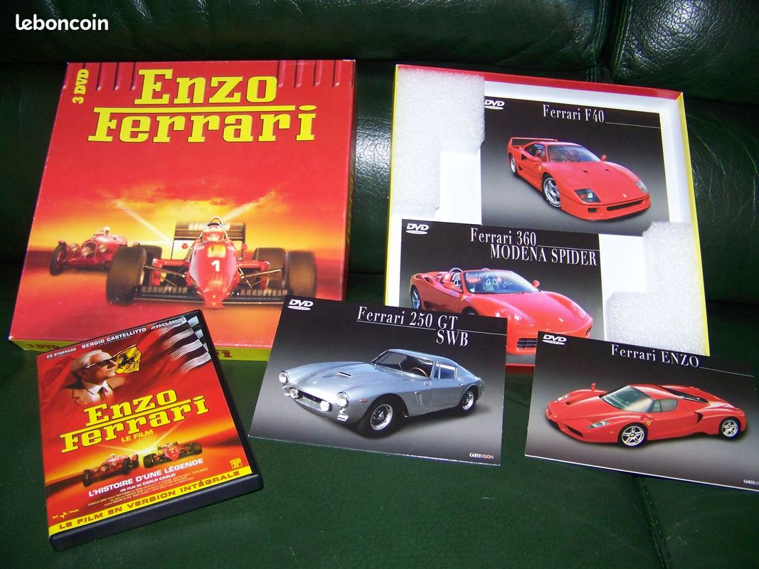 Coffret DVD Ferrari (image 1)