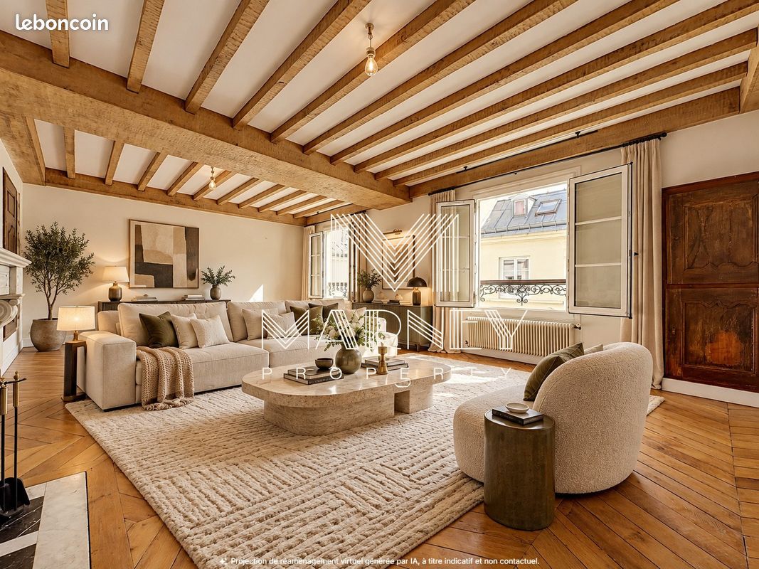 Appartement 3 pièces 68 m² · à Paris · 68 m² · 830 000 €