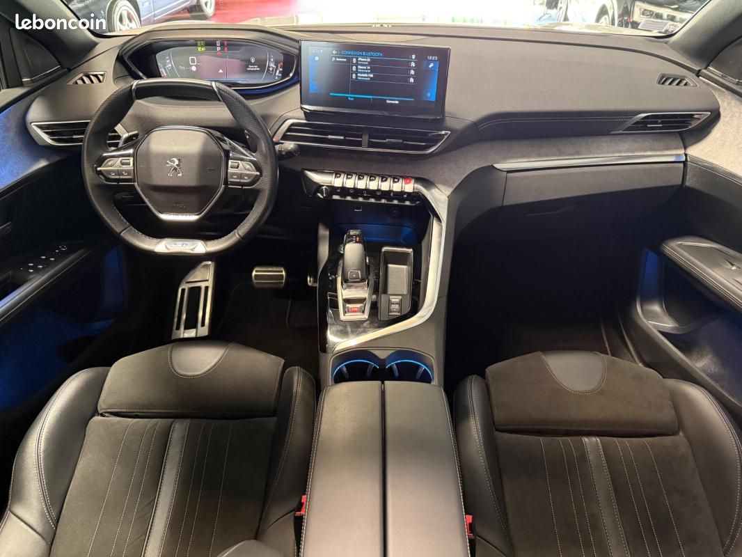 Peugeot 3008 BlueHDi 130ch GT PACK EAT8- BLACK -CAR PLAY- SONO FOCAL-TOIT OUVRANT- (image 2)