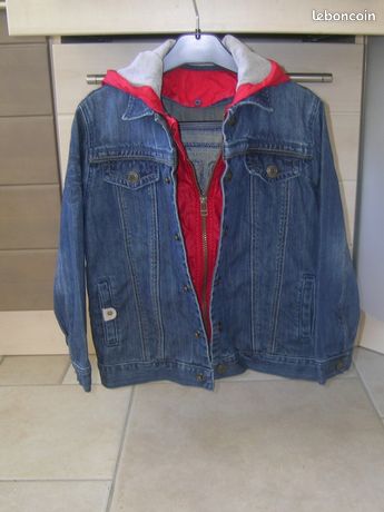 Veste En Jean CATIMINI Pour Fille - Taille 8 Ans - Occasion Très Bon État