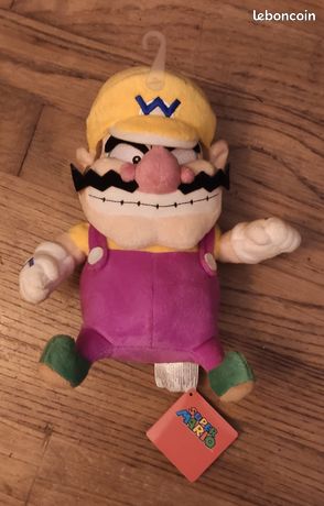 Peluche Wario (Nintendo) - Environ 22 Cm - Occasion, état D'usage