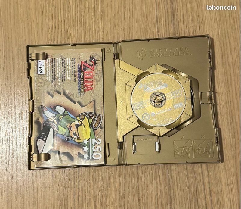 The Legend Of Zelda The Windwaker Edition Limitee Nintendo Gamecube  Gc Pal Fra Occasion 0045496390785