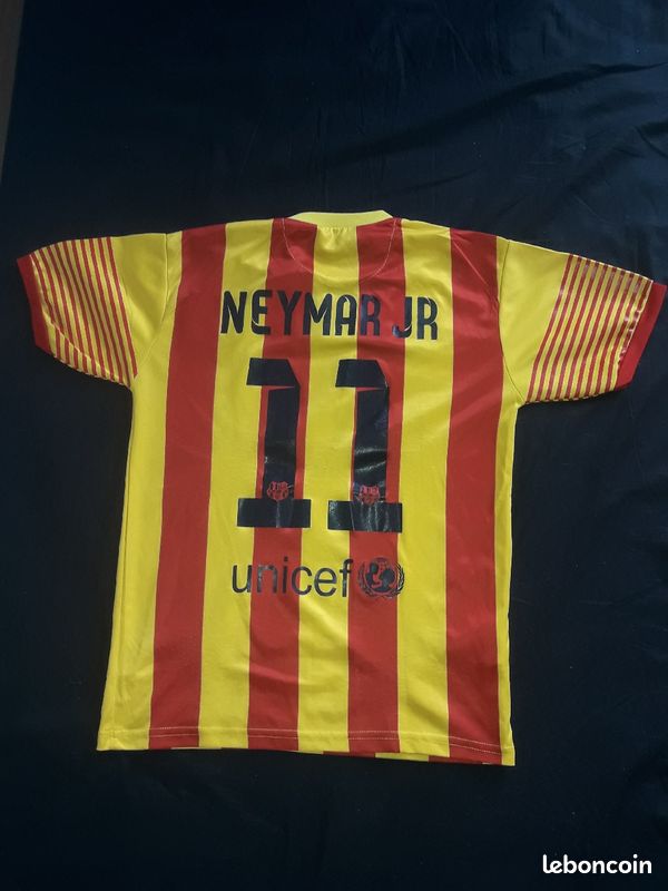 Ancien maillot de foot de Barcelone (Neymar Jr 11) (image 2)