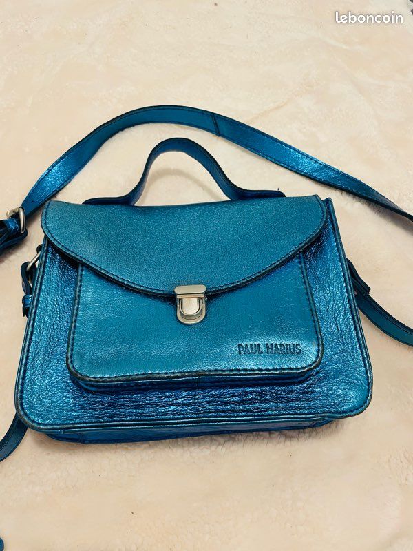 Sac Paul Marius bleu électrique Accessoires Bagagerie