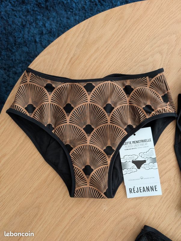Culottes menstruelles rejeanne taille 34 neuve Vêtements