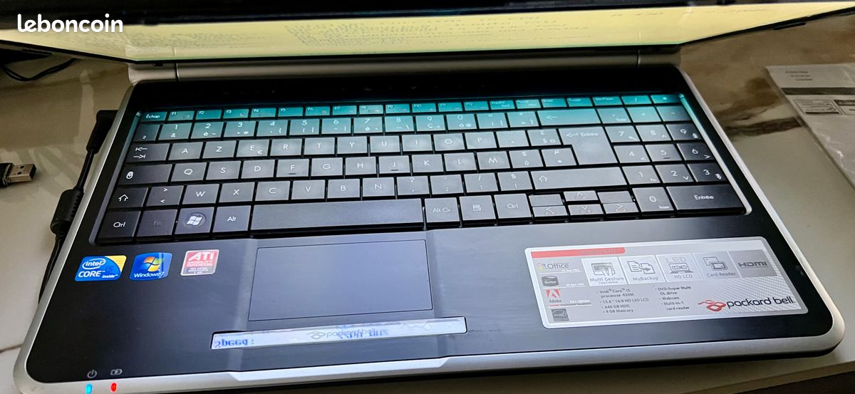 Clavier AZERTY Original Pour Packard Bell Easynote TJ75 à TJ78 - Neuf, Fabrication France