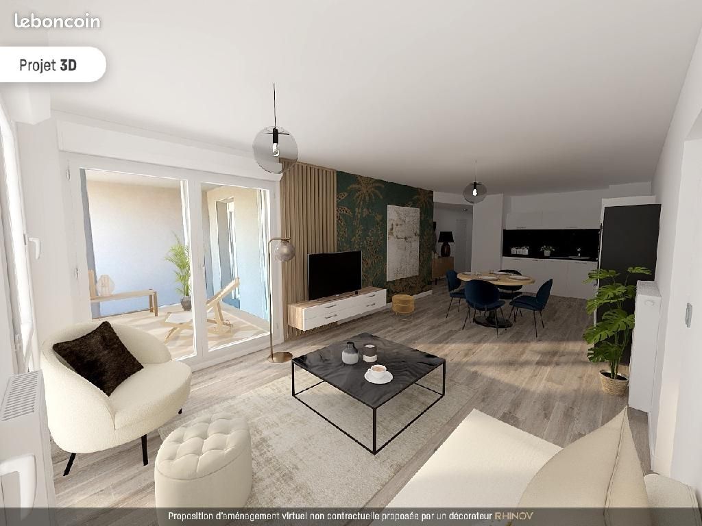 Appartement 3 pièces 68 m² · à La Chapelle-sur-Erdre · 68 m² · 902 €/mois