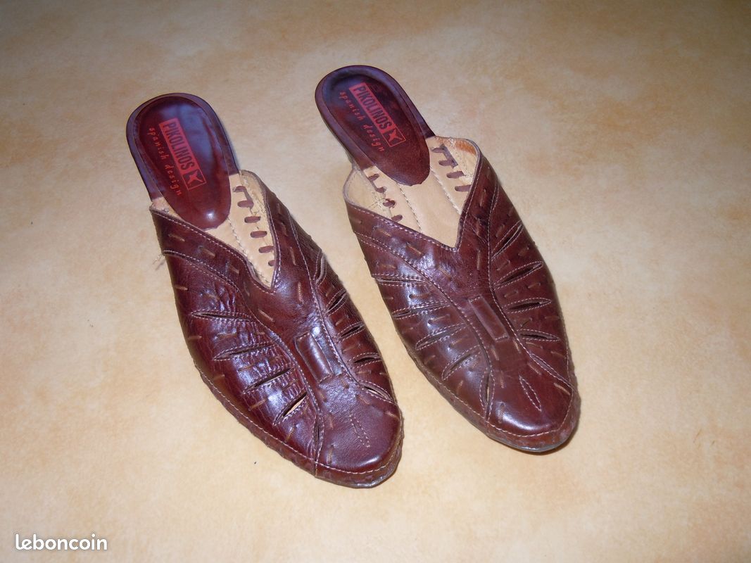 Chaussures cuir pointure 40 Pikolinos (image 2)