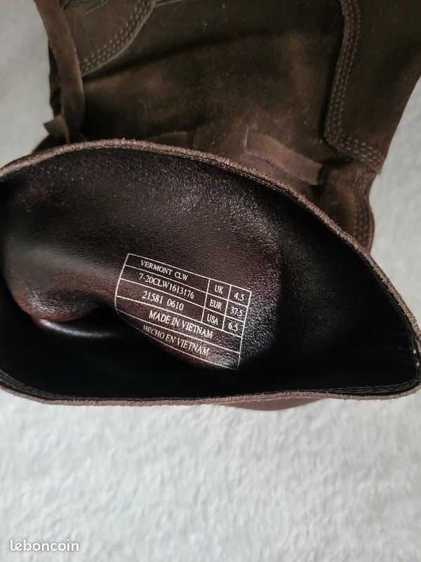 Bottes marron Lacoste - Pointure 37,5 (image 17)