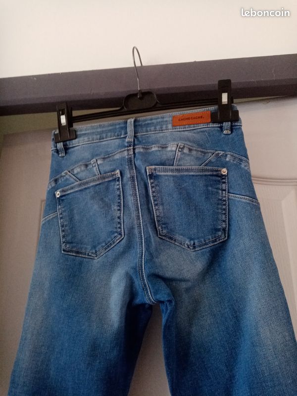 Jeans femme taille 34 marque cache cache (image 4)