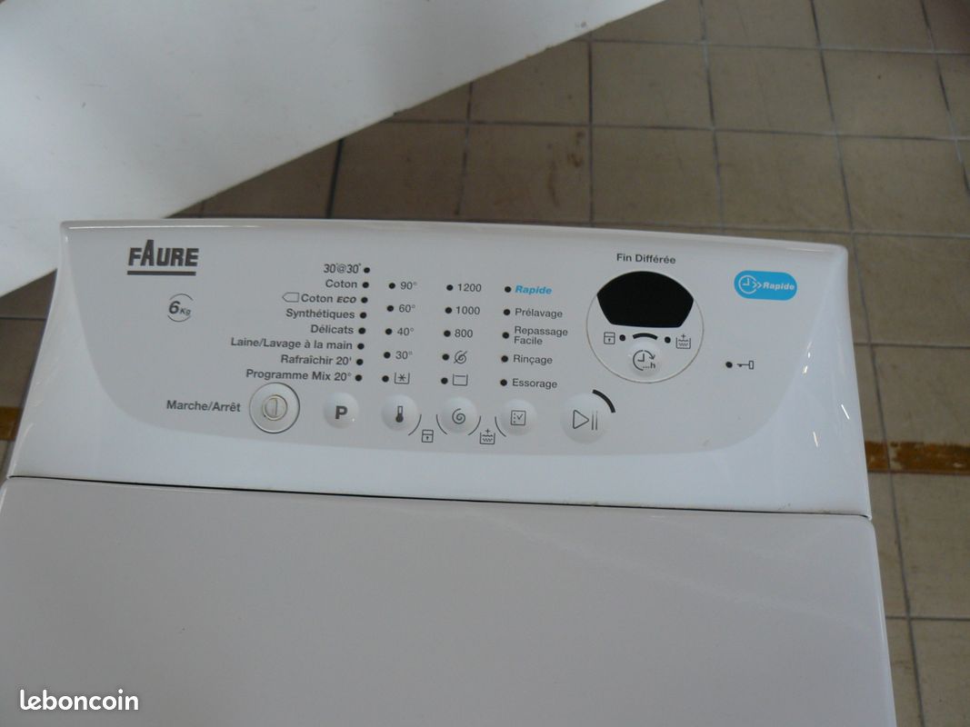 Machine à laver FAURE ( 8020-23) (image 2)