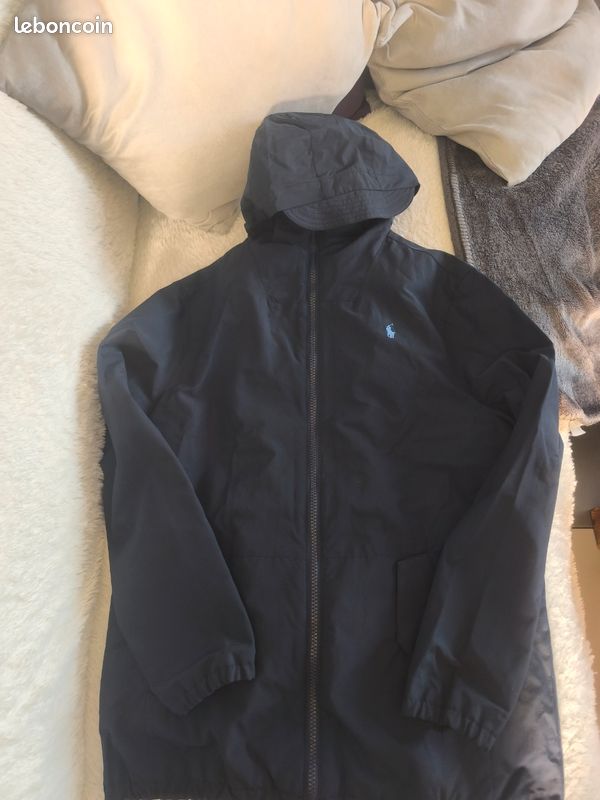 Veste coupe vent à capuche avec gilet - Ralph Lauren - 14 / 16 ans (image 1)