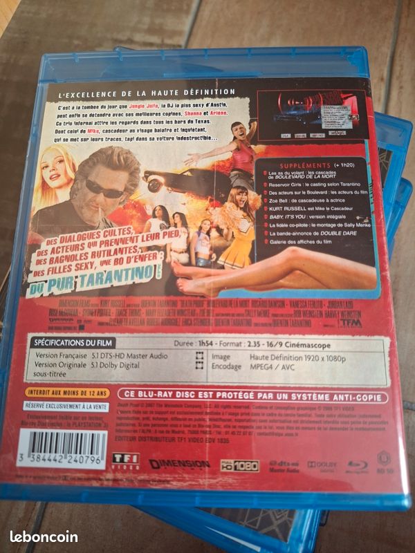 Boulevard de la Mort blu-ray RARE (image 2)