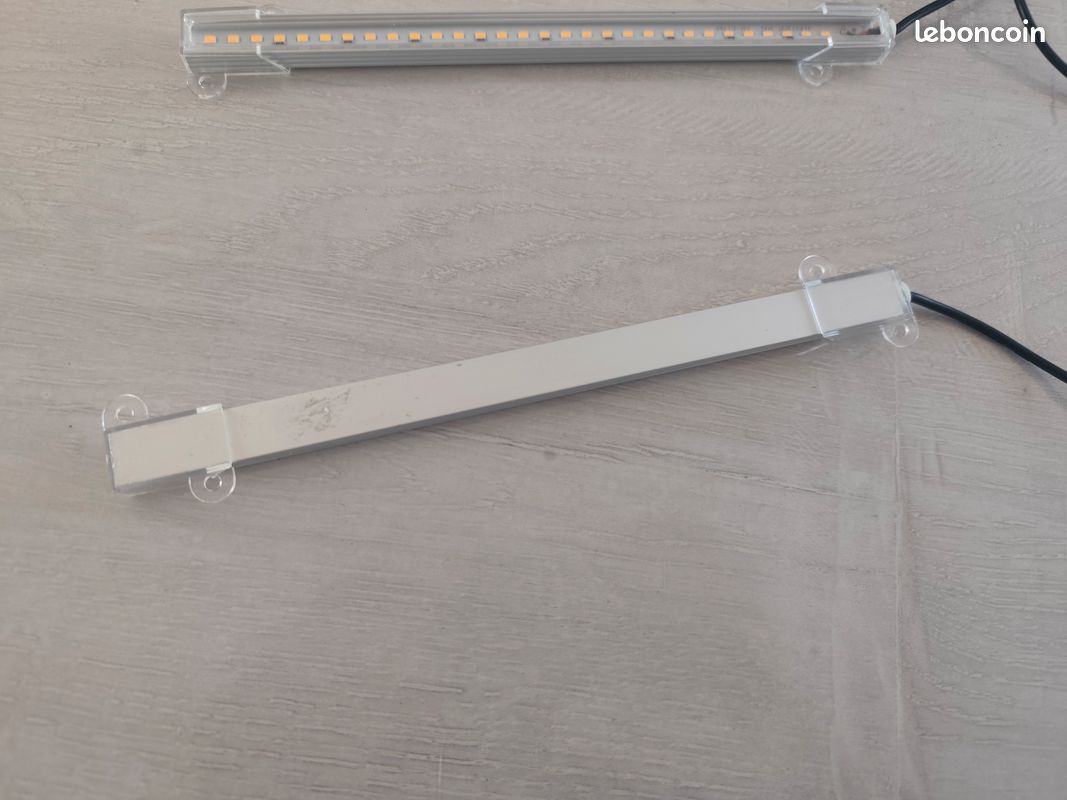Lot 3 Lampes LED Croissance Plantes Intérieures 50cm - Contrôleur Timer + Gradateur + Alim (image 3)