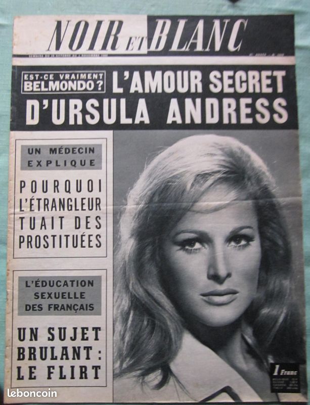 Noir et blanc revue magazine (17) Brigitte Bardot Petain Noel Ursula Andress Petula Clark Jane Fonda De Gaulle Douaumont (image 7)