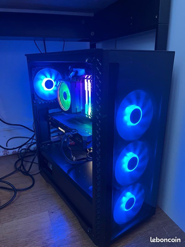 Ordinateur de jeu AMD Ryzen 5 2600 / PC en streaming - GeForce GTX 1660 ti 6 Go - 16
