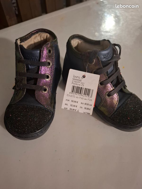 Chaussure boots marque DPAM acheté à 52 euro Chaussures