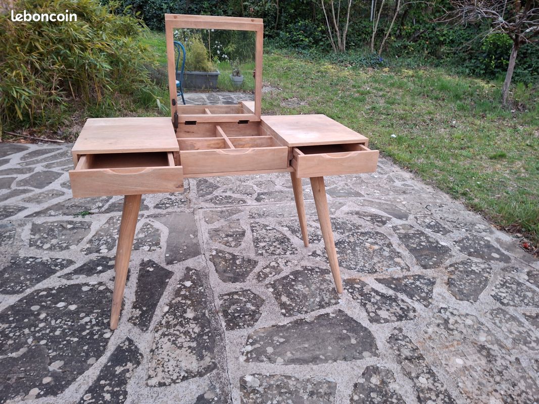 Coiffeuse en manguier massif (image 3)