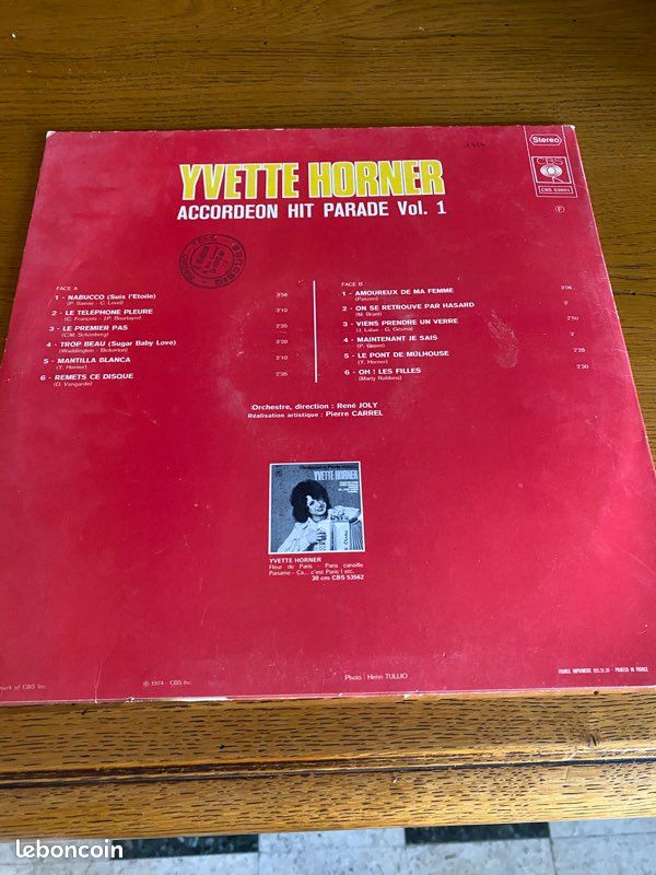 Vinyl accordéon parade 1 (image 2)
