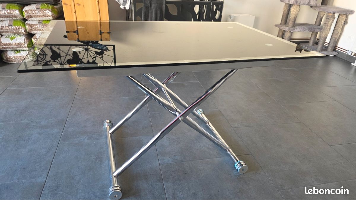 Table basse en verre (image 2)