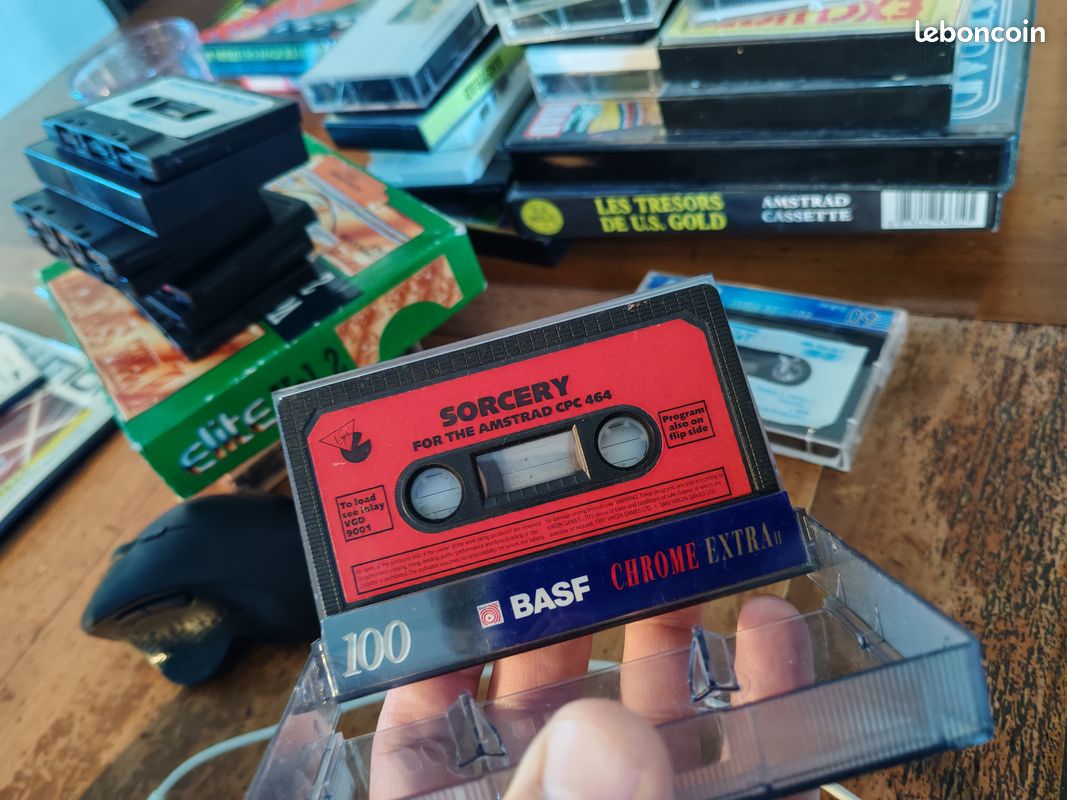 Jeu Raid!!! Sur Amstrad CPC Cassette K7, Testé Et Fonctionne, 464/664/6128
