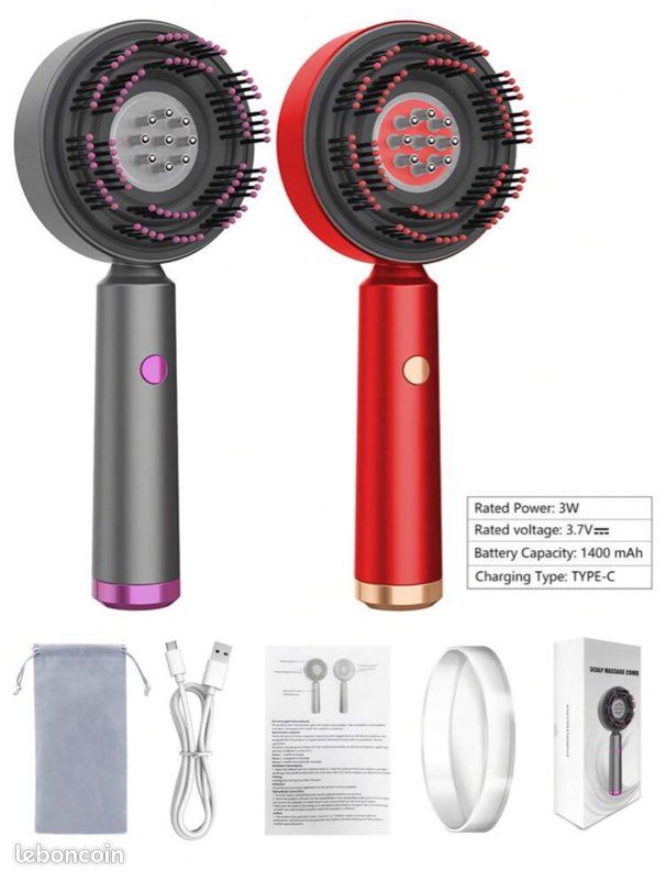 Pagne masseur/ massage comb (image 1)