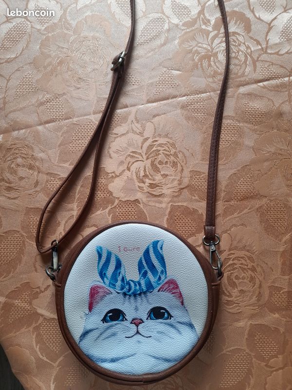 Sac à bandoulière Chat (image 3)