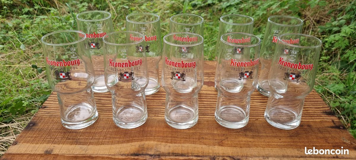 10 verres Kronenbourg (image 1)